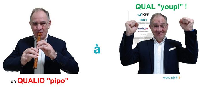 Pierre BULTEL joue du pipo puis célèbre sa certification Qualiopi